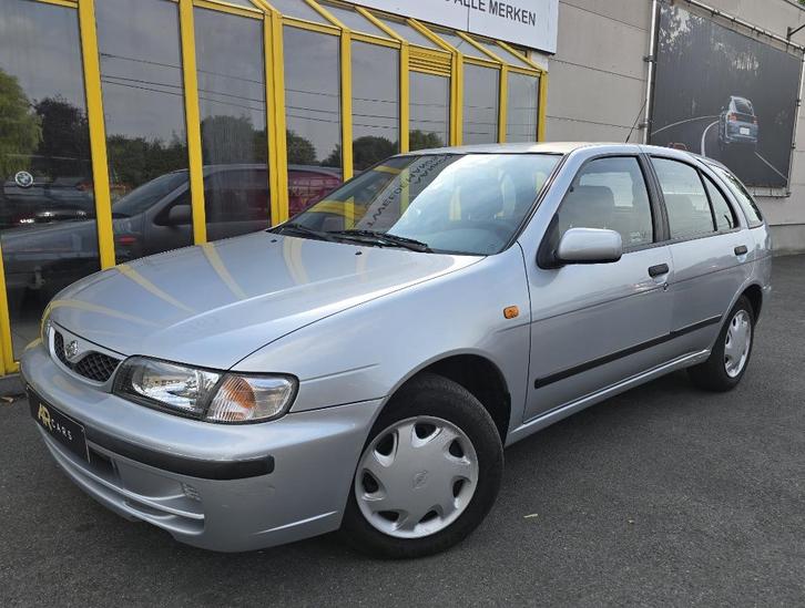 Nissan Almera/Automaat/1.6 Benzine/1998/110120km/Airco, Auto's, Nissan, Bedrijf, Te koop, Almera, ABS, Airbags, Airconditioning