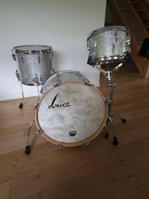 Sonor Vintage Series Silver Sparkle 20/12/14, Muziek en Instrumenten, Drumstellen en Slagwerk, Nieuw, Sonor, Ophalen