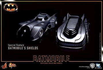HOT TOYS BATMOBILE BATMAN 1989 Michael Keaton MMS170 1st Ed beschikbaar voor biedingen