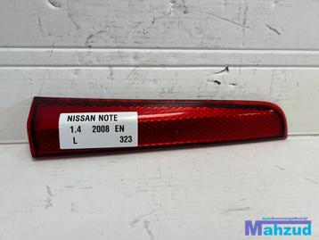 NISSAN NOTE links achter achterlicht reflector boven 2005-20 beschikbaar voor biedingen