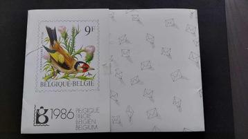 Belgische postzegels/volledig jaar 1986** (5 foto's) beschikbaar voor biedingen
