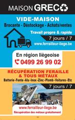 Vide maison Liège, appartement,entrepôt,etc..Tél:0499269902, Doe-het-zelf en Bouw, Gebruikt