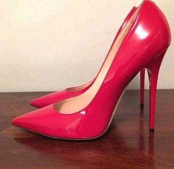 Talons aiguilles Jimmy Choo roses hauts taille 38, Envoi, Comme neuf, Rose