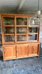 Mooie oude buffetkast, Huis en Inrichting, Ophalen, 200 cm of meer, 150 tot 200 cm, Teakhout
