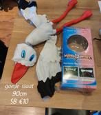 Ooievaar voor aan het raam te plakken, geboorte, Kinderen en Baby's, Kraamcadeaus en Geboorteborden, Ophalen, Zo goed als nieuw