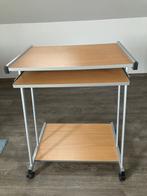 Computertafel, Ophalen, Gebruikt, Metaal, 70 tot 120 cm