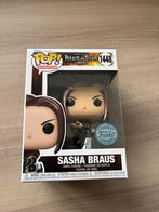 Funko Pop! Attack on Titan - Sasha Braus Metallic #1448, Enlèvement ou Envoi, Comme neuf