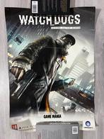 Watchdogs poster dubbelsided, Ophalen of Verzenden, Zo goed als nieuw