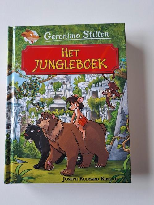 Geronimo Stilton - Het jungleboek, Livres, Livres pour enfants | Jeunesse | Moins de 10 ans, Comme neuf, Enlèvement ou Envoi