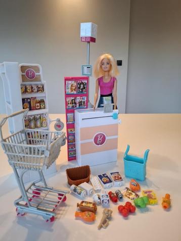 Barbie supermarktdoos beschikbaar voor biedingen
