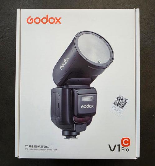GODOX V1PRO C (+ verschillende accessoires) nieuw/ongebruikt, Audio, Tv en Foto, Foto | Flitsers, Nieuw, Canon, Ophalen of Verzenden