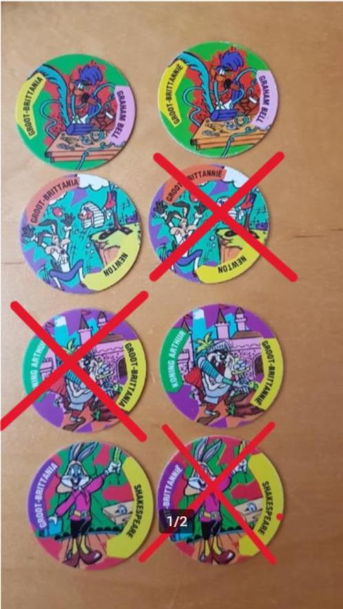 World Flippo`s 144, 159, 162, 172 met IA of IË, niet alles, Verzamelen, Flippo's, Losse flippo's, World, Verzenden