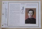 Année 1984 : Carte souvenir fdc soie - 2129 : Don Bosco - CE, Enlèvement ou Envoi