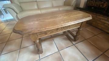 Salontafel HOUT Klassiek beschikbaar voor biedingen