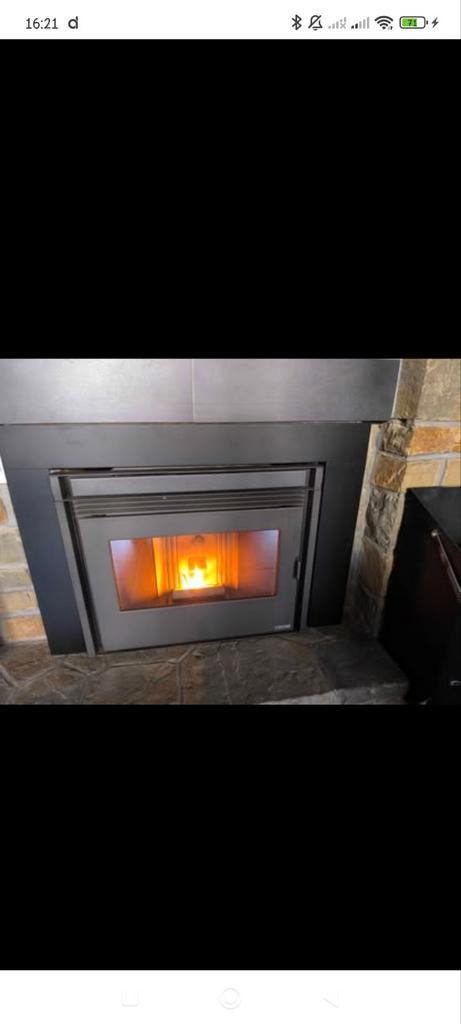 Cassette pellet piazzatta, Huis en Inrichting, Kachels, Ophalen