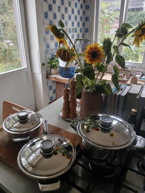 Classic Line kookpot, vergiet en braadpan, Huis en Inrichting, Keuken | Potten en Pannen, Nieuw, Koekenpan of Braadpan, Inductieplaat