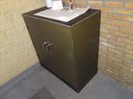 metalen kast industrieel, Ophalen, Gebruikt, 100 tot 150 cm, 50 tot 100 cm