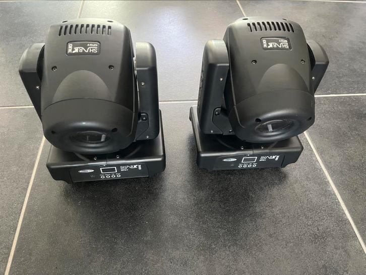 SHOWTEC SHARK ONE - 2x movinghead, Muziek en Instrumenten, Licht en Laser, Zo goed als nieuw, Ophalen of Verzenden