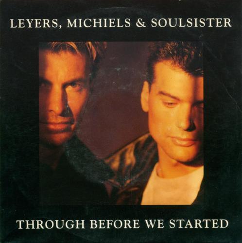 Leyers, Michiels & Soulsister ‎– À travers avant de commence, CD & DVD, Vinyles Singles, Comme neuf, Single, Pop, 7 pouces, Enlèvement ou Envoi