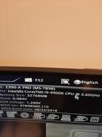 Mobo Msi Z390A-Pro met Intel Core i9-9900k en 32gb ddr4, Verzenden, Gebruikt, Intel, DDR4