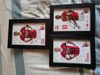 3 gesigneerde fotos AC MILAN, Verzamelen, Ophalen of Verzenden, Zo goed als nieuw