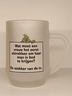 XXL ARC glas met grappige text, Ophalen of Verzenden, Glas