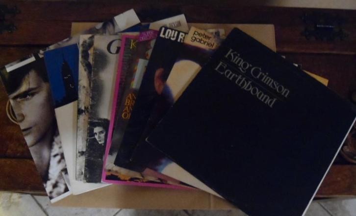 4 LP Divers, Cd's en Dvd's, Vinyl | Rock, Gebruikt, Poprock, Overige formaten, Ophalen of Verzenden