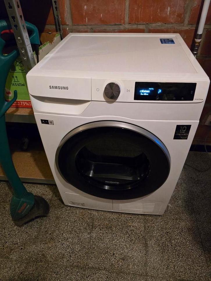 Warmtepomp droogkast Samsung 9 kg, Electroménager, Sèche-linge, Comme neuf, Autres types, Chargeur frontal, 8 à 10 kg, 85 à 90 cm