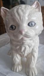 Petit chat en porcelaine signé Melba Ware, Ophalen of Verzenden