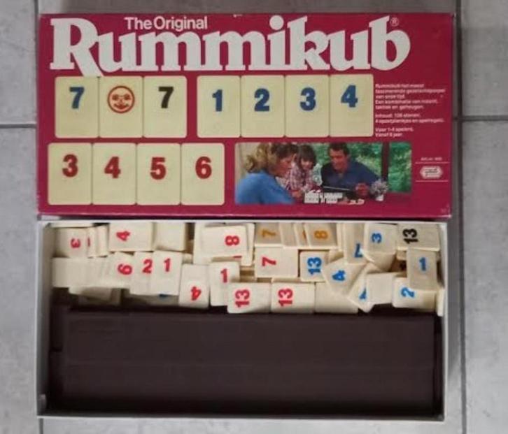 spel rummikub, Hobby en Vrije tijd, Gezelschapsspellen | Bordspellen, Gebruikt, Drie of vier spelers, Ophalen of Verzenden