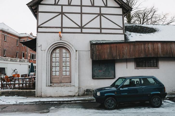 Iconische Fiat Panda 4x4 1992!, Auto's, Fiat, Particulier, Panda, 4x4, Benzine, 2 deurs, Handgeschakeld, Blauw, Blauw, Stof, Vierwielaandrijving