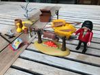 Playmobil geobra piraat met roeiboot + varken aan spit, Kinderen en Baby's, Ophalen of Verzenden, Zo goed als nieuw