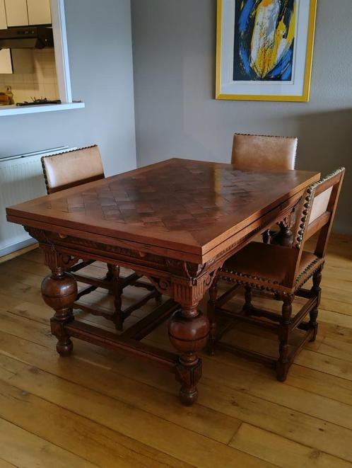 Antieke eettafel, Antiek en Kunst, Antiek | Meubels | Tafels, Ophalen