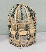 Brocante curiosa Vogelkooi deco decoratie 30x20 cm Groot, Ophalen of Verzenden