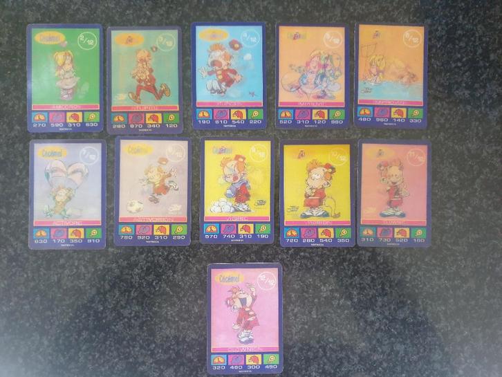 11 flips lenticulaires Petit Spirou (pub Cécémel)., Verzamelen, Stripfiguren, Nieuw, Plaatje, Poster of Sticker, Guust of Robbedoes