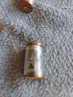 Vintage 9 ct gold 10 schilling note charme,retro 9 k cilinde, Postzegels en Munten, Ophalen of Verzenden