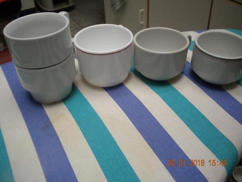 Koffietassen (5st.), Diversen, Rommelmarktspullen, Ophalen
