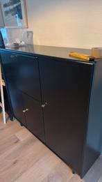 Cees Braakman Pastoe kast zwart 130x45x120, Ophalen, Zo goed als nieuw