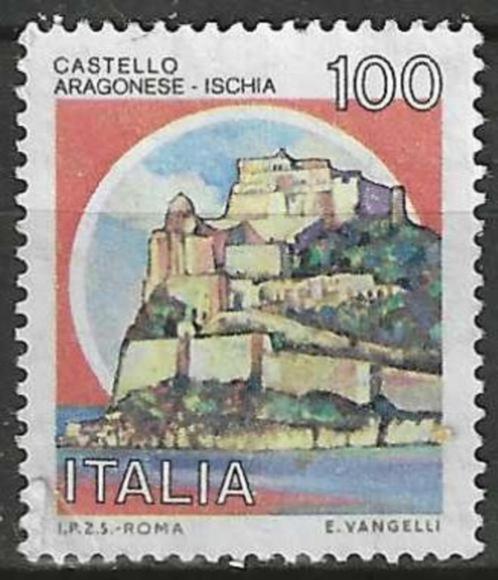 Italie 1980 - Yvert 1447 - Castello Aragonese - Ischia (ST), Postzegels en Munten, Postzegels | Europa | Italië, Gestempeld, Verzenden