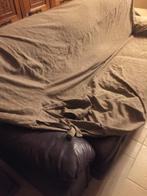 Housse 3 places marron disparue/acheter une autre selle, Maison & Meubles, Enlèvement, Comme neuf, Banc droit