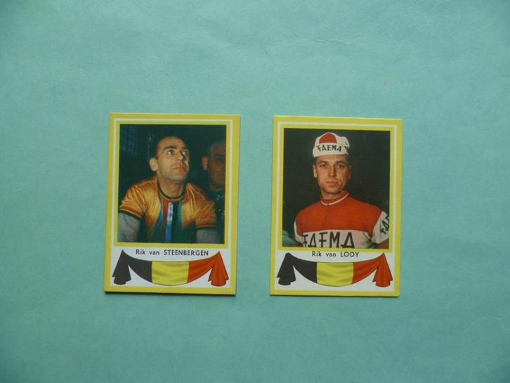 Wielrenners chromos plaatjes Rik Van Steenbergen Van Looy, Verzamelen, Overige Verzamelen, Zo goed als nieuw, Ophalen of Verzenden