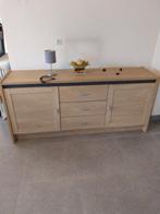Kast-Tafel-6 stoelen, Ophalen, Zo goed als nieuw, Hout