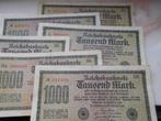 lot de 52 billets allemands de 1000 mark de 1923, Timbres & Monnaies, Billets de banque | Europe | Billets non-euro, Enlèvement ou Envoi
