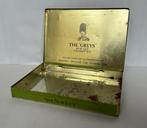 oude blikken sigaretten doos - The Greys silk cut cigarettes, Verzamelen, Ophalen of Verzenden