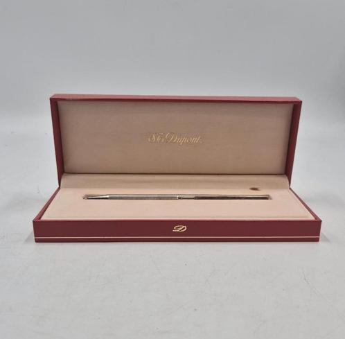 ST Dupont balpen in 925 zilver, vintage, in doos, Verzamelen, Pennenverzamelingen, Balpen, Ophalen