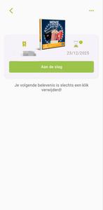 Bongo bon Movie & popcorn voor 2 twv €38,90, Tickets en Kaartjes