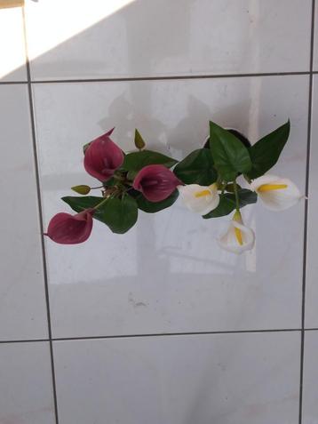 namaakbloemen in pot 2 stuks nieuw (doos agustus 2025) beschikbaar voor biedingen