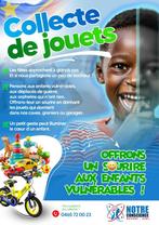 Collecte des jouets d'occasion pour les enfants vulnérables, Enlèvement, Utilisé