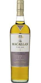 Macallan 17-year-old fine oak, Verzamelen, Wijnen, Ophalen of Verzenden, Nieuw, Overige typen, Vol