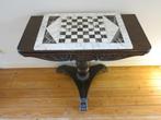 Table à cartes/table d'échecs en bois d'acajou antique avec, Enlèvement